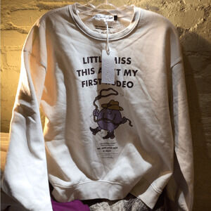 NEW! The Laundry Room White Little Miss Rodeo sweatshirt